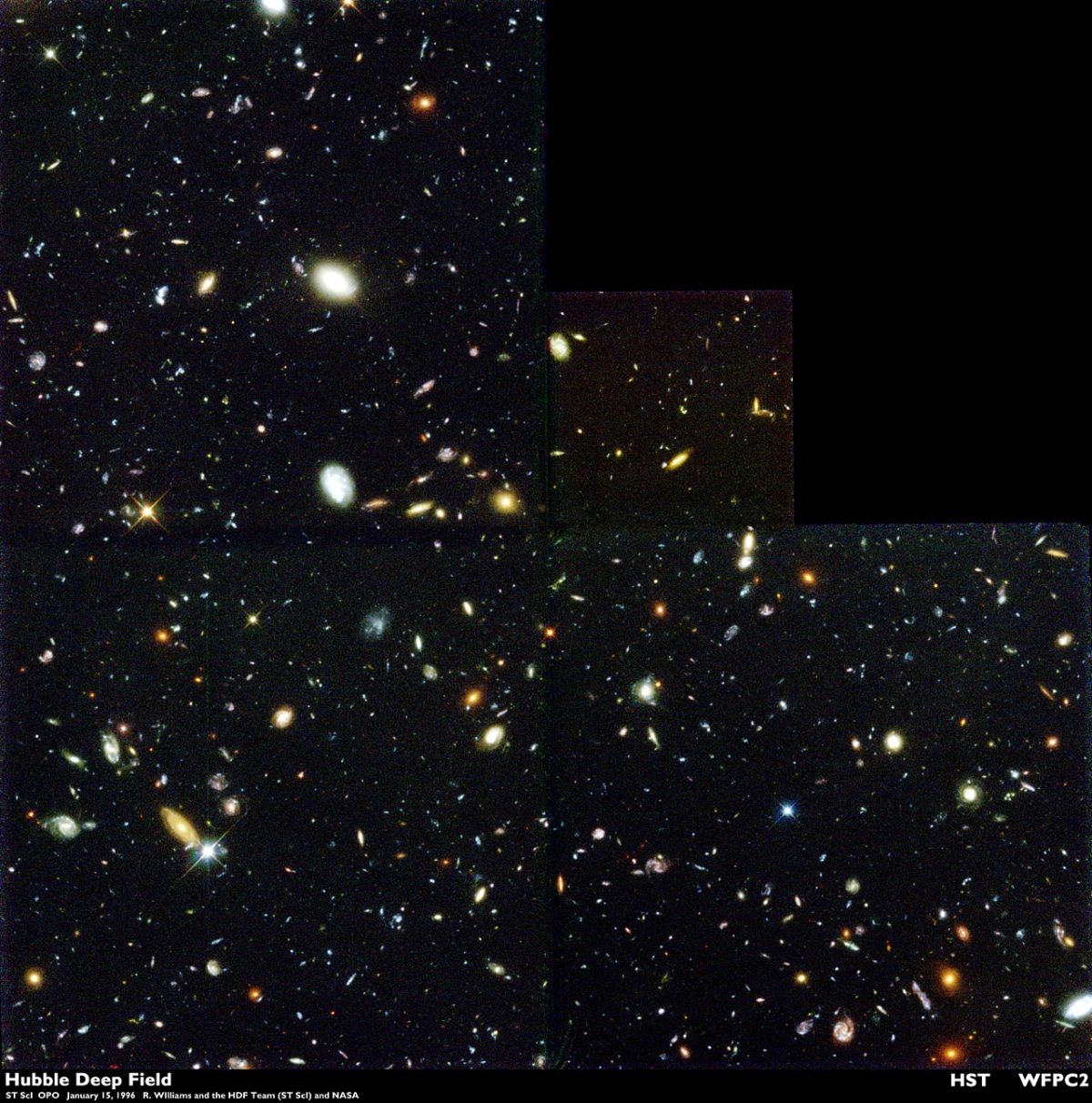 Capturing the Cosmos: Hubble's Historic Deep Field Image