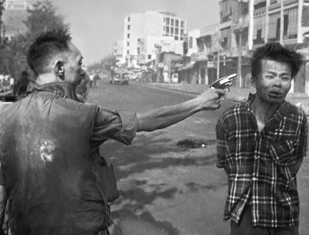 War's Brutal Reality: Examining "General Nguyen Shooting a Vietcong Prisoner"