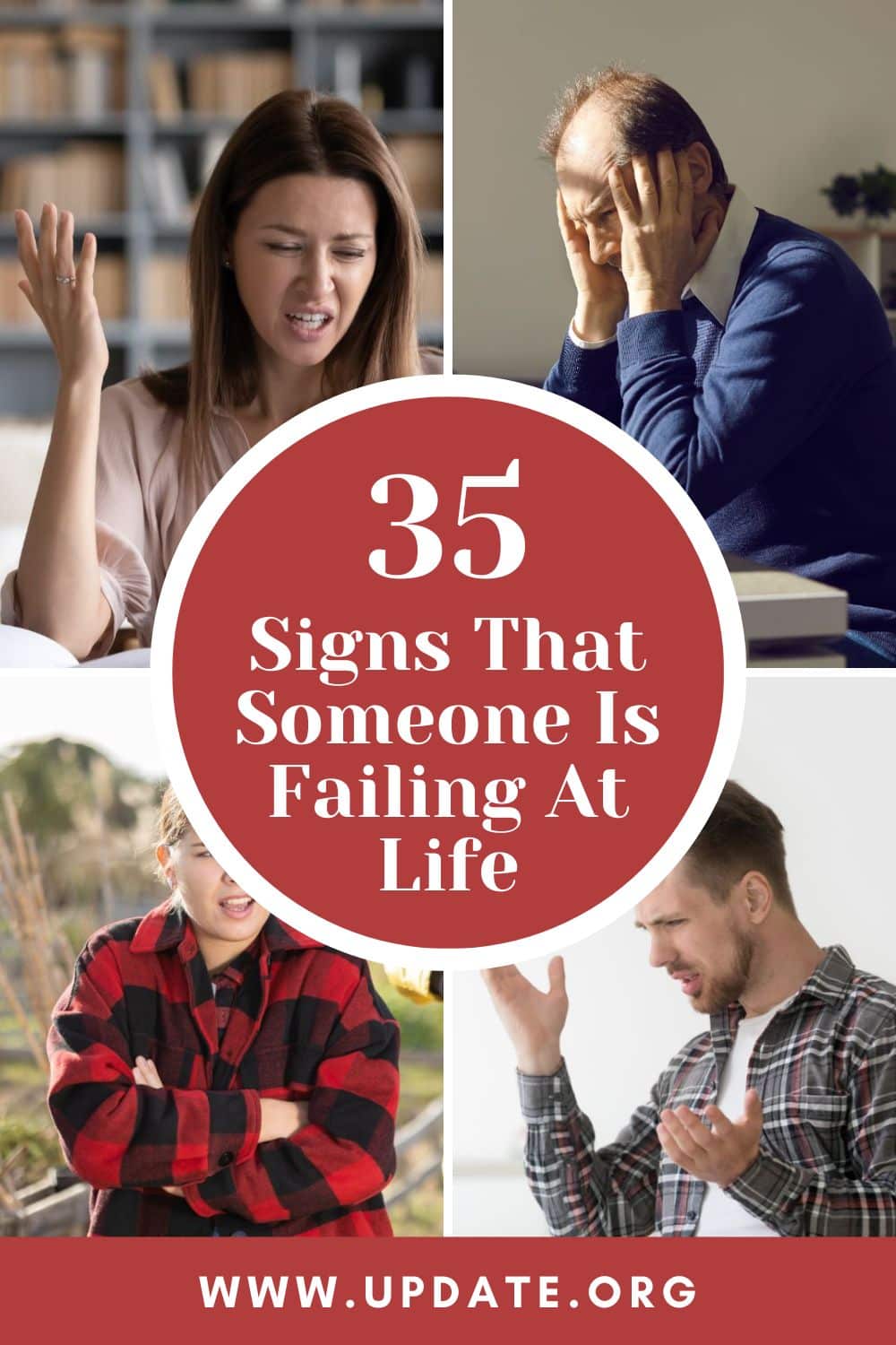 35 Signs That Someone Is Failing At Life pinterest image.