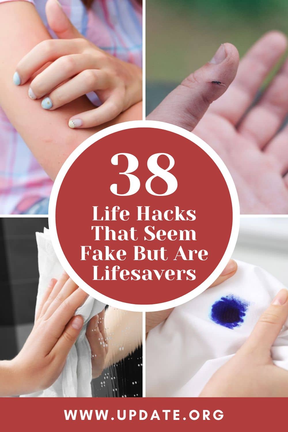 38 Life Hacks That Seem Fake But Are Lifesavers pinterest image.