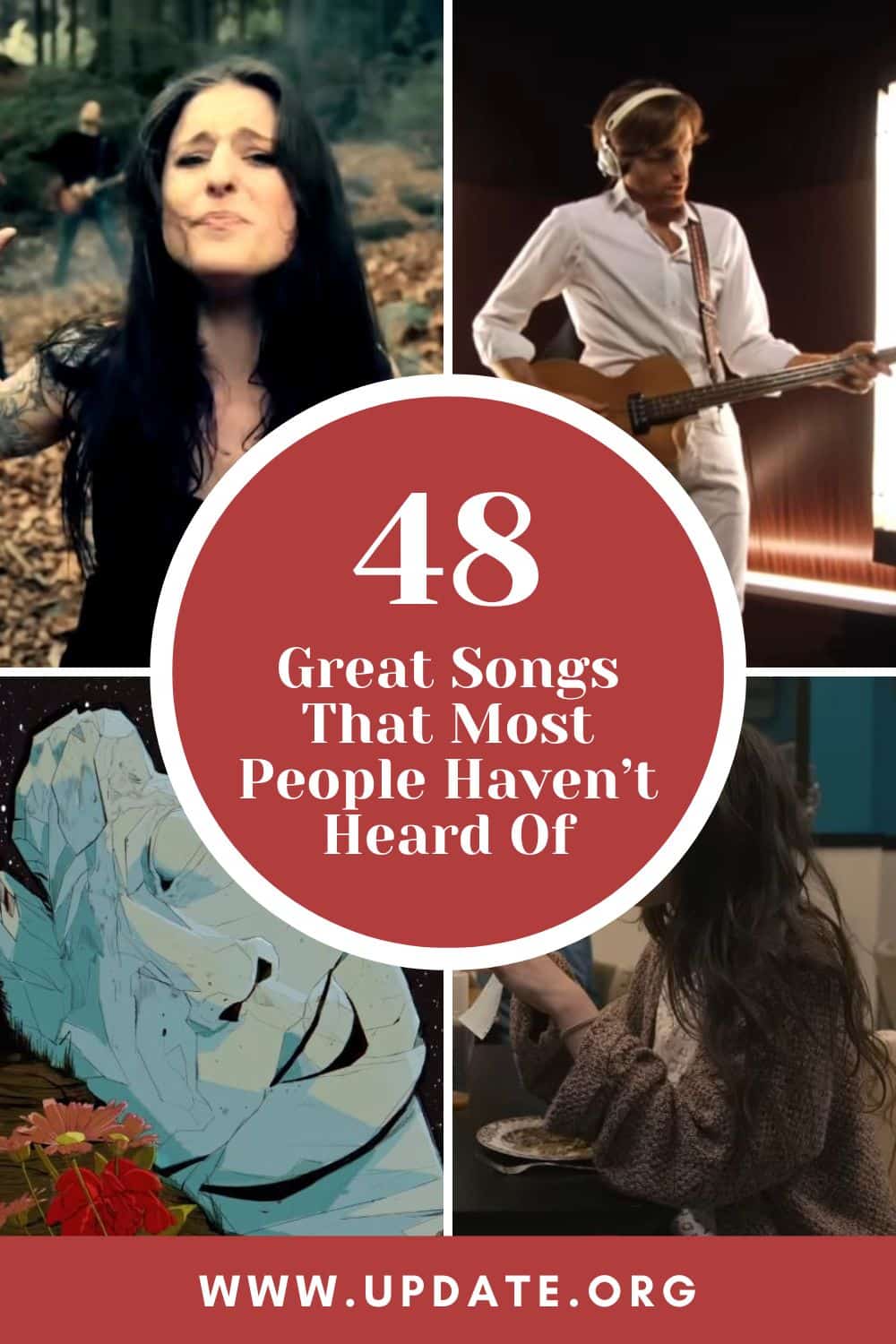 48 Great Songs That Most People Haven’t Heard Of pinterest image.