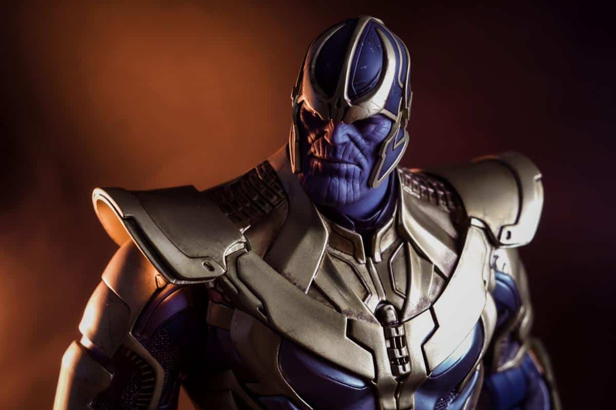 Thanos statue.