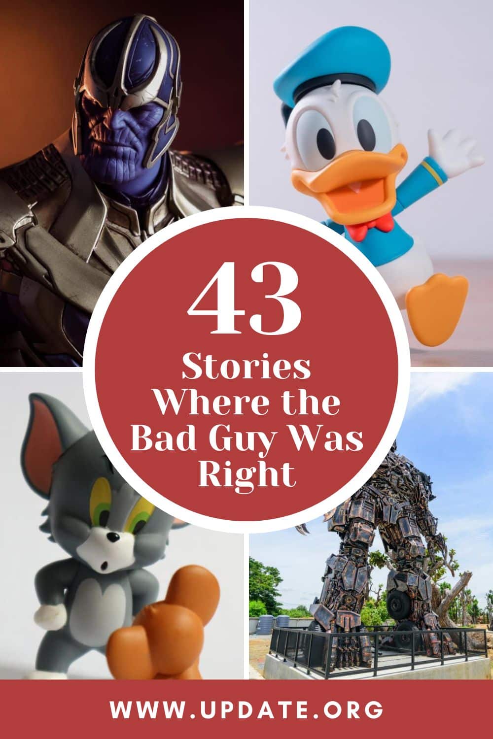 43 Stories Where the Bad Guy Was Right pinterest image.